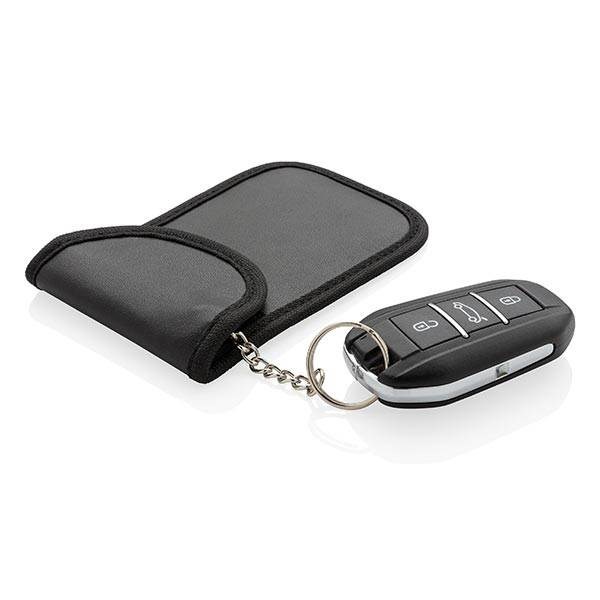Obrázky: Čierne RFID puzdro na kľúče od auta, Obrázok 2