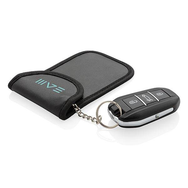 Obrázky: Čierne RFID puzdro na kľúče od auta, Obrázok 10