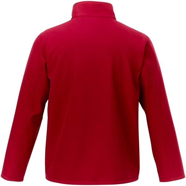 Obrázky: Červená softshellová pánska bunda XS, Obrázok 2
