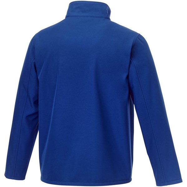 Obrázky: Modrá softshellová pánska bunda M, Obrázok 3