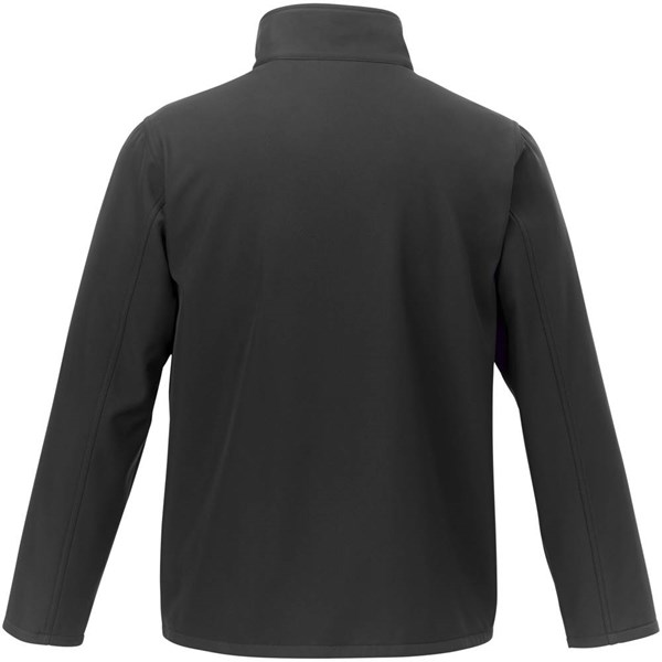 Obrázky: Čierna softshellová pánska bunda XL, Obrázok 2
