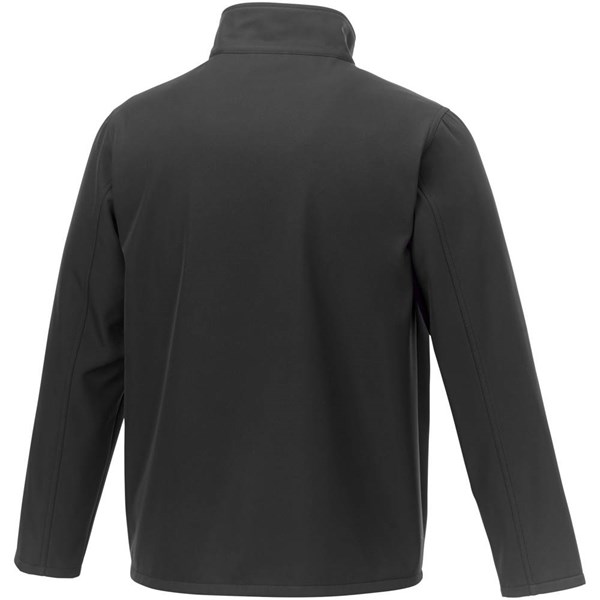 Obrázky: Čierna softshellová pánska bunda XL, Obrázok 3