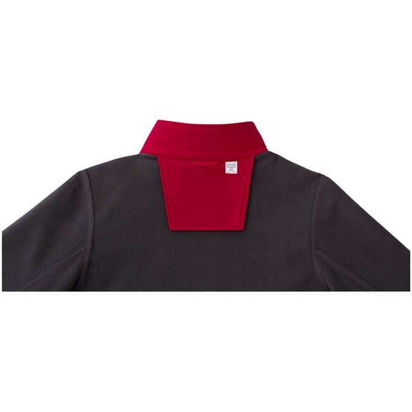 Obrázky: Červená softshellová dámska bunda M, Obrázok 4