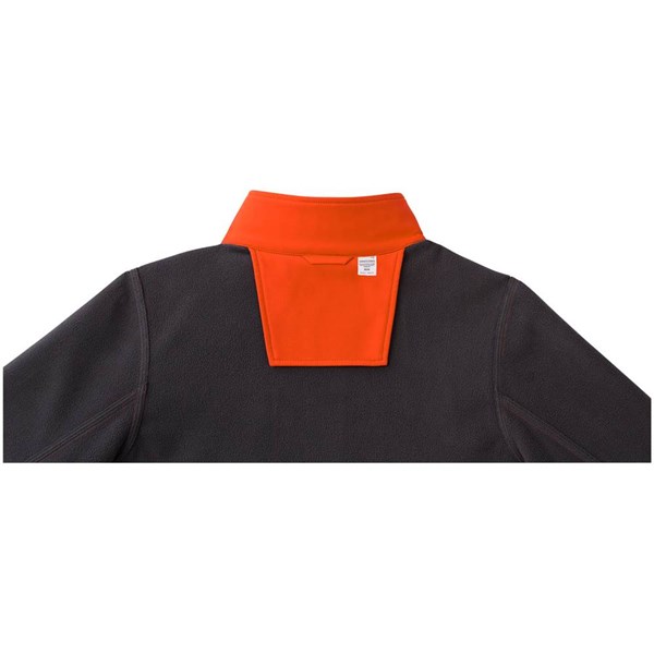 Obrázky: Oranžová softshellová dámska bunda XL, Obrázok 4