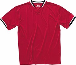 Obrázky: Slazenger Cool Fit, "V" tričko, červená,  S