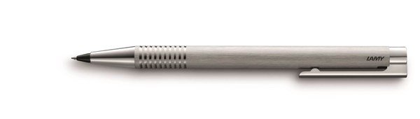 Obrázky: Lamy logo brushed steel, tuha 0,5 mm,strieborná