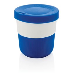 Obrázky: PLA hrnček coffee to go 280ml, modrá