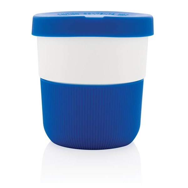 Obrázky: PLA hrnček coffee to go 280ml, modrá, Obrázok 2