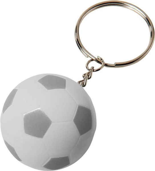 Obrázky: Prívesok na kľúče futbalová lopta, strieborná