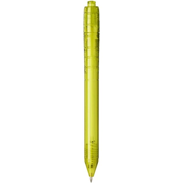 Obrázky: Recyklované guličkové pero limetková zelená, Obrázok 2