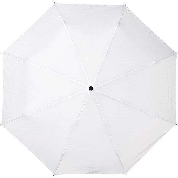 Obrázky: Recyklovaný skladací dáždnik automatický biely, Obrázok 5
