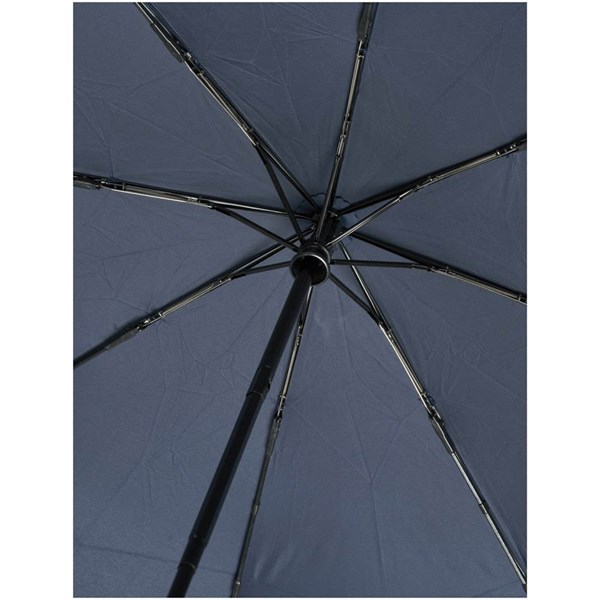 Obrázky: Recyklovaný skladací dáždnik automatický modrý, Obrázok 3