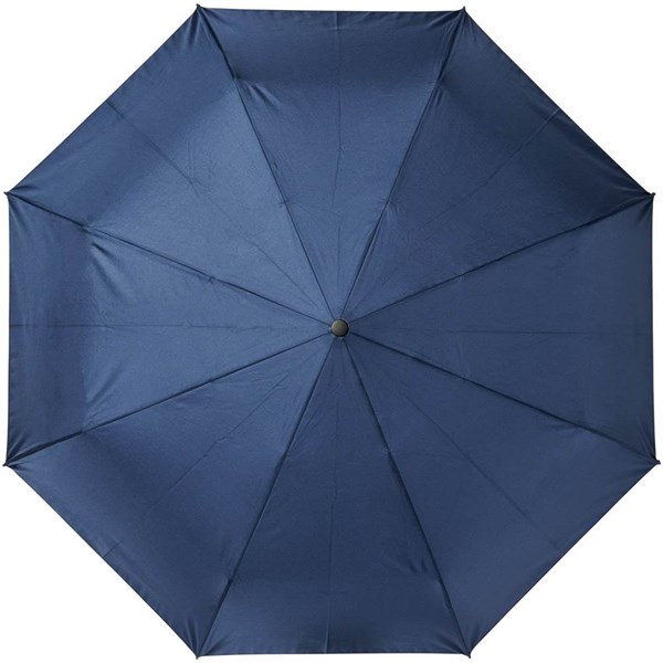 Obrázky: Recyklovaný skladací dáždnik automatický modrý, Obrázok 5