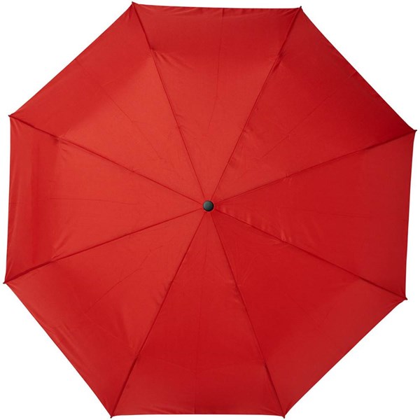 Obrázky: Recyklovaný skladací dáždnik automatický červený, Obrázok 5