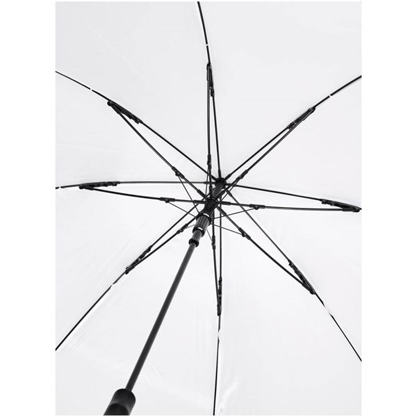 Obrázky: Biely vetruodolný dáždnik s automat.otváraním, Obrázok 2