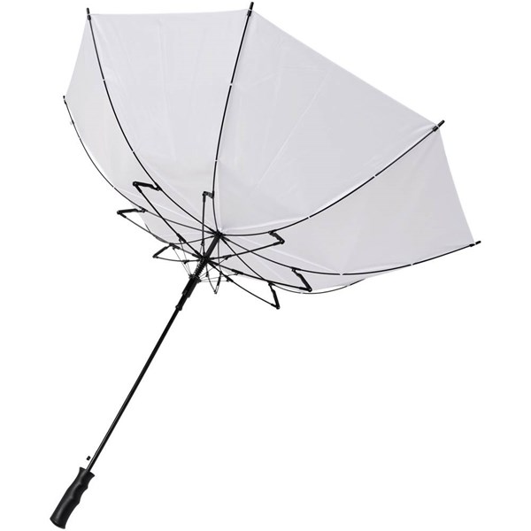 Obrázky: Biely vetruodolný dáždnik s automat.otváraním, Obrázok 3
