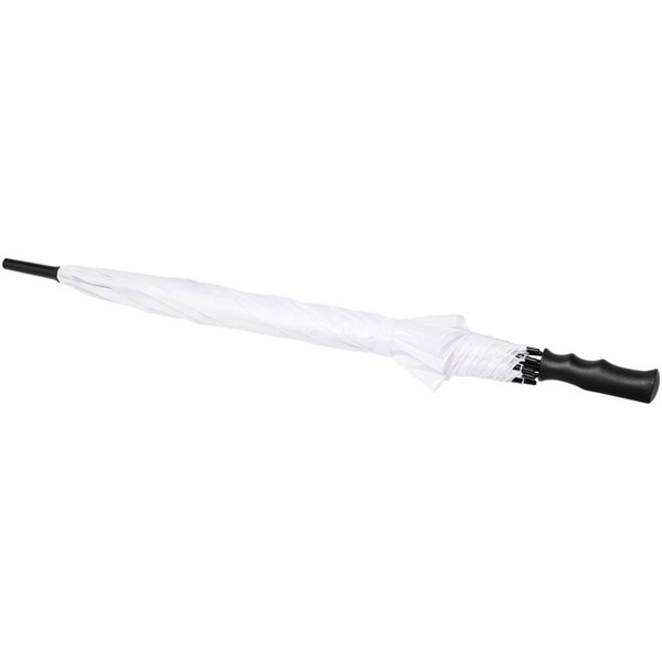 Obrázky: Biely vetruodolný dáždnik s automat.otváraním, Obrázok 4
