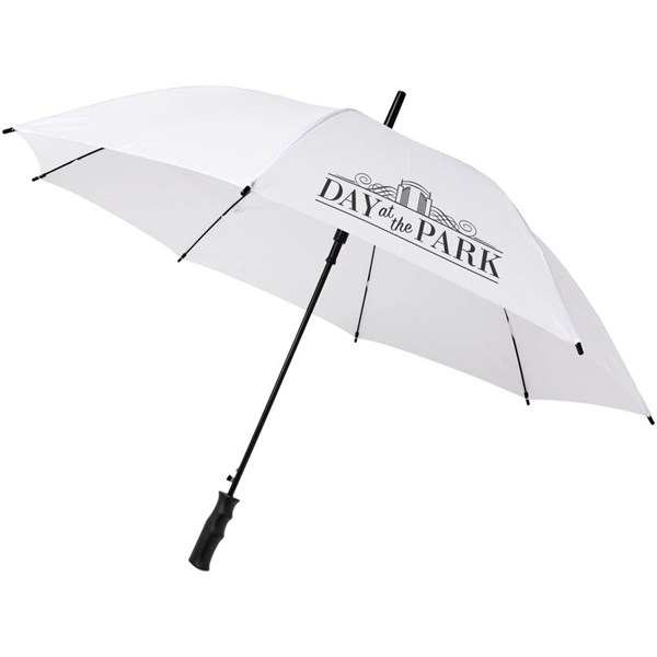 Obrázky: Biely vetruodolný dáždnik s automat.otváraním, Obrázok 6