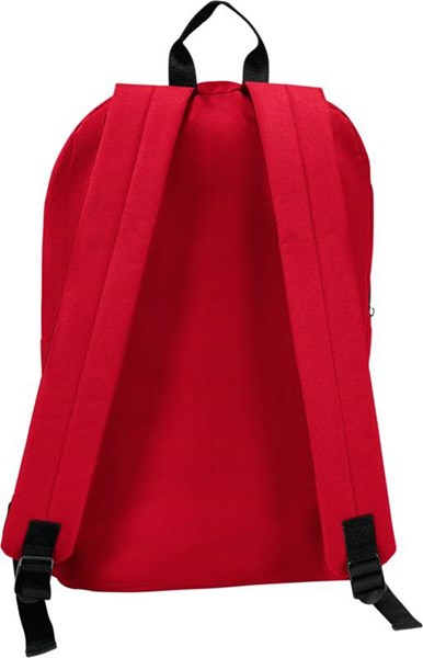 Obrázky: Červený ruksak s čiernym zipssom a uchom, Obrázok 5
