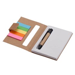 Obrázky: Mini zápisník s lepítkami a mini perom