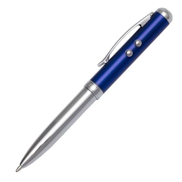 Obrázky: Modré guličkové pero s laserovým ukazovadlom, Obrázok 3