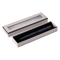 Obrázky: Kovové guličkové pero v krabičke, antracitové