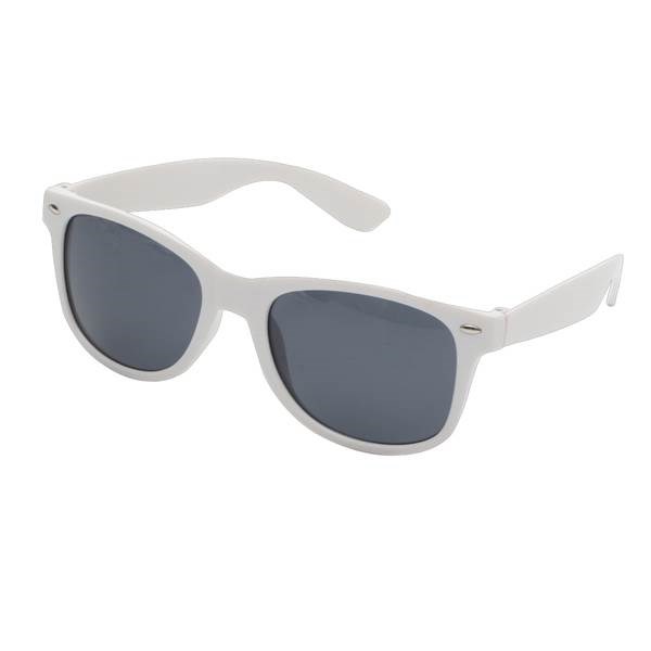 Obrázky: Biele plastové slnečné okuliare
