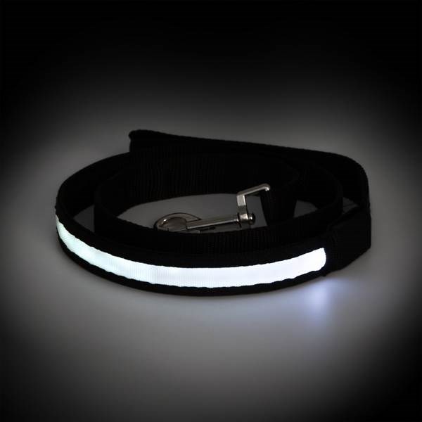 Obrázky: Čierny obojok na psa s LED pásikom, Obrázok 5
