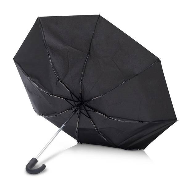 Obrázky: Čierny automatický skladací dáždnik, Obrázok 2