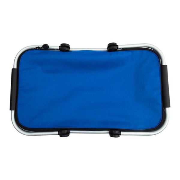 Obrázky: Modrý polyesterový piknikový termokošík, Obrázok 4