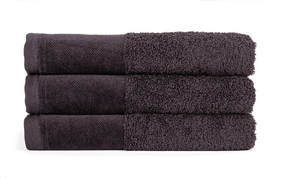 Obrázky: Čierny luxusný froté uterák Strong 500 g/m2, Obrázok 2