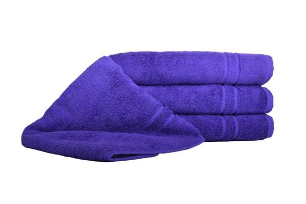 Obrázky: Violet froté uterák LUXURY, gramáž 400 g/m2, Obrázok 1