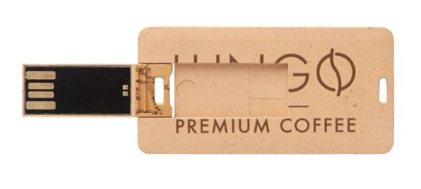 Obrázky: Malý USB flash disk z pšeničnej slamy a PP, 2GB, Obrázok 5