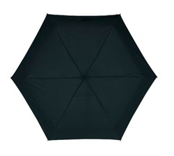 Obrázky: Hliníkový skladací mini dáždnik s puzdrom, čierny