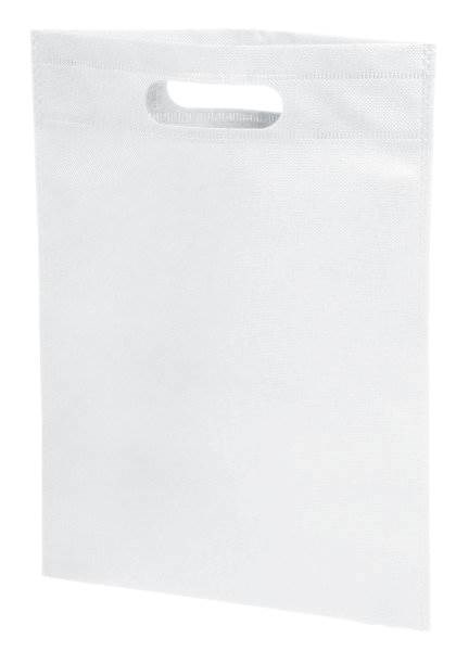Obrázky: Menšia taška s priehmatom, netkaná textília, biela