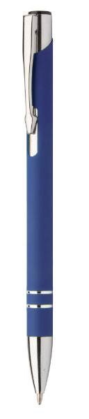 Obrázky: Hliníkové pogumované pero modré - vhodné na laser, Obrázok 4