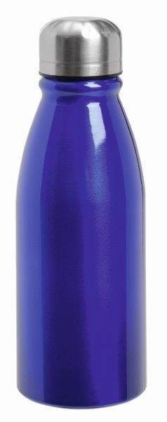 Obrázky: Modrá hliníková fľaša s nerezovým viečkom, Obrázok 3