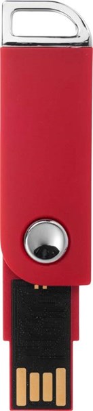 Obrázky: Červený otoč.USB flash disk, úchyt na kľúče, 16GB, Obrázok 9