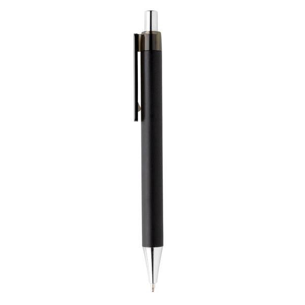 Obrázky: Čierne plastové metalické pero X8, Obrázok 3