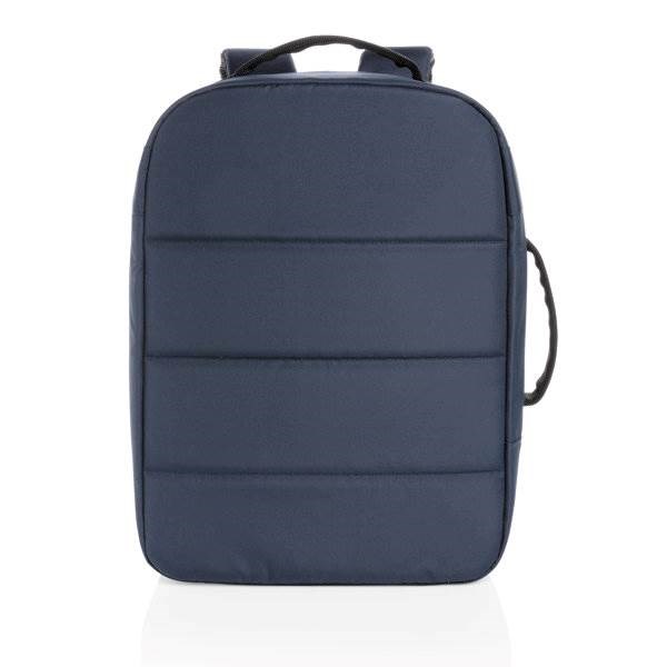Obrázky: Modrý nedobytný ruksak na notebook z RPET AWARE, Obrázok 2