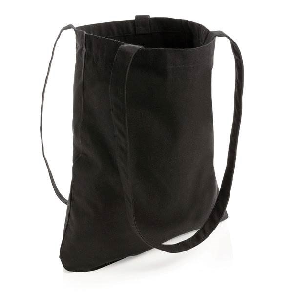Obrázky: Nákupná čierna taška z recyklovanej bavlny AWARE, Obrázok 3
