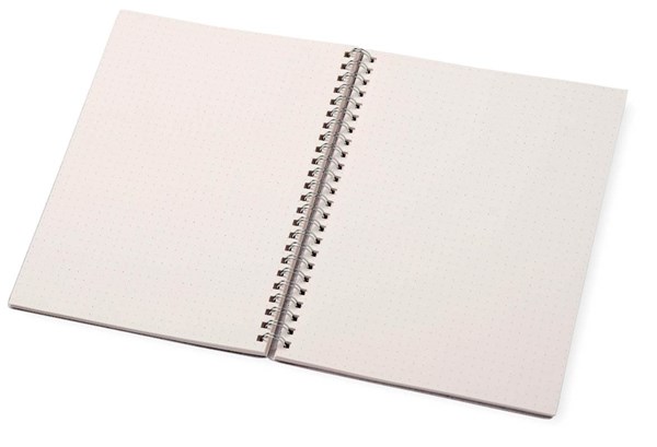 Obrázky: Zápisník so špirálou Bianco A5, biely, Obrázok 4