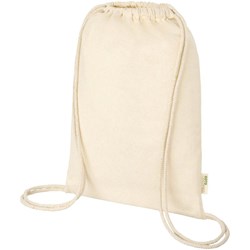 Obrázky: Orissa šnúrkový ruksak z organick.bavlny,prírodná