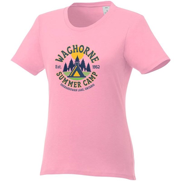Obrázky: Dámske tričko Heros s krátkym rukávom, růžové/XL, Obrázok 6