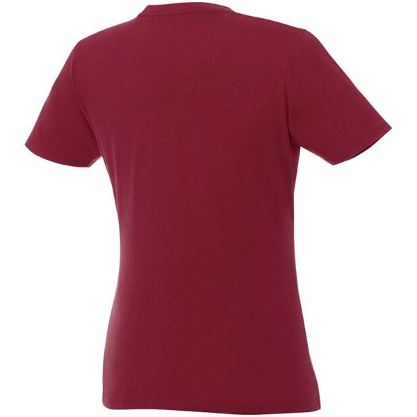 Obrázky: Dámske tričko Heros s krátkym rukávom, burgund/XS, Obrázok 3