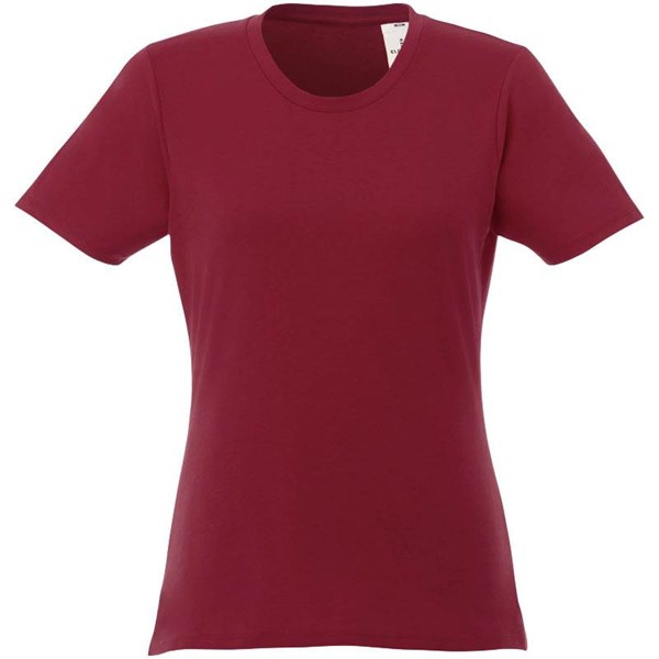 Obrázky: Dámske tričko Heros s krátkym rukávom, burgund/XS, Obrázok 5