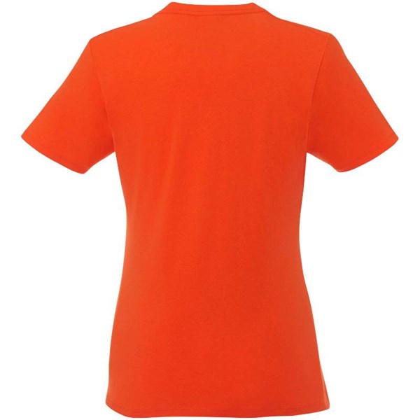 Obrázky: Dámske tričko Heros s krátkym rukávom,oranžové/XXL, Obrázok 2