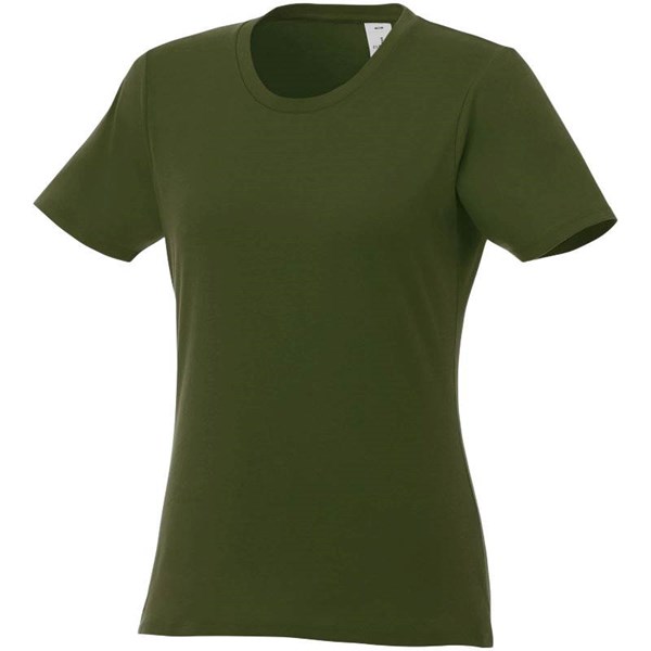 Obrázky: Dámske tričko Heros s krátkym rukávom, vojenské/XL