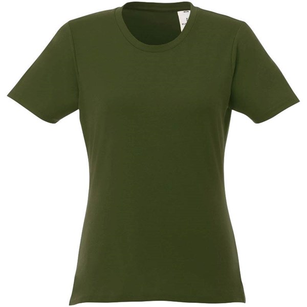 Obrázky: Dámske tričko Heros s krátkym rukávom, vojenské/XS, Obrázok 5