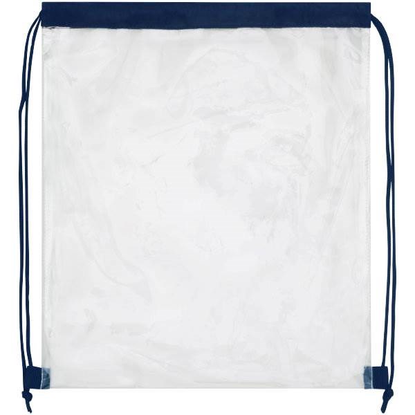 Obrázky: Priehľadný ruksak s námorn.modrými šnúrkami, Obrázok 5